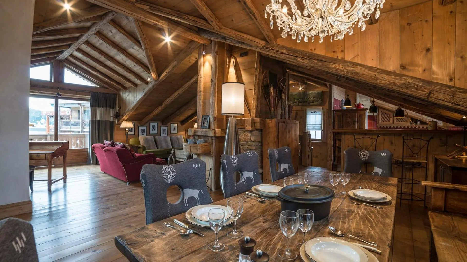 Luxueux Duplex 4* Avec Parking Prive Au Coeur De Courchevel 1850 - Fr-1-575-15 Apartment